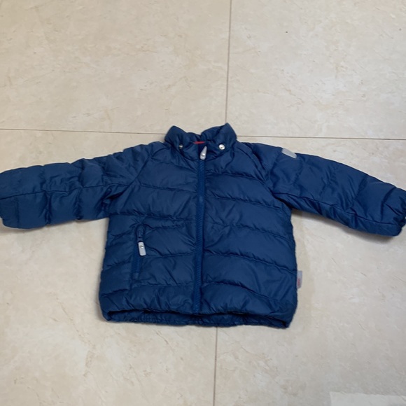 Boys Girls Reima Finland Blue Down Coat Jacket 12-18 Mo - Picture 7 of 9